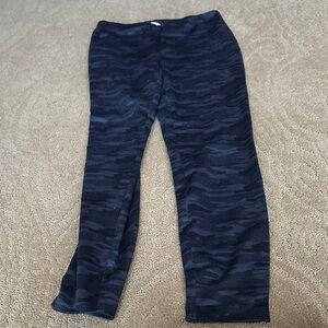 Rachel Zoe Midnight Camouflage Leggings
